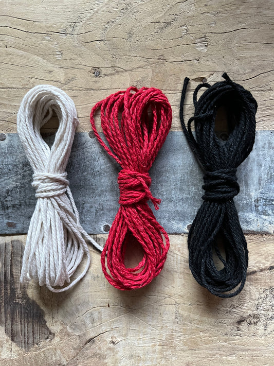 Cotton string (various colors) – Wade Vetiver's Apothecary