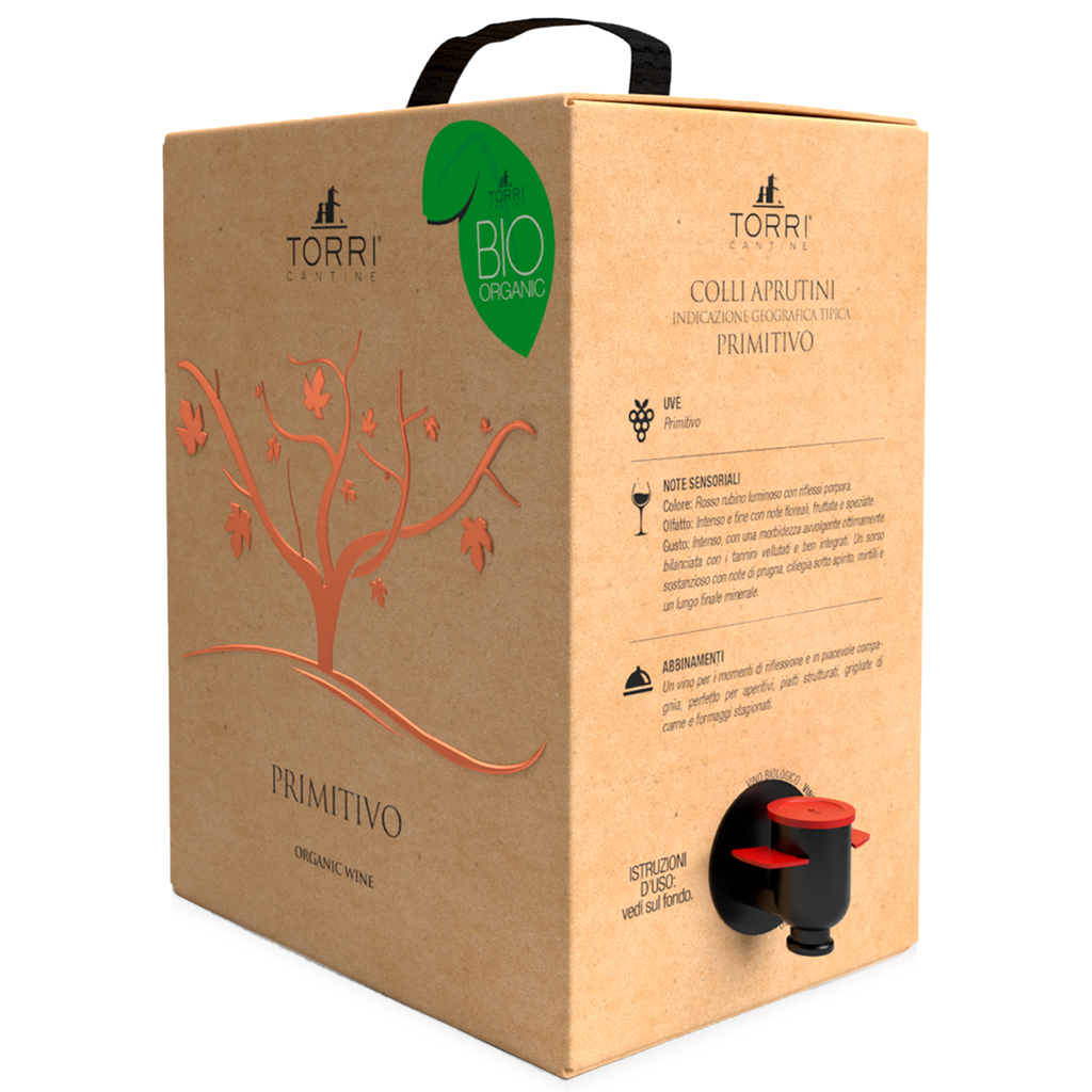 Agustin 5 Box – Bag Vino Wein in Liter Cubero Bianco Rebenzeit