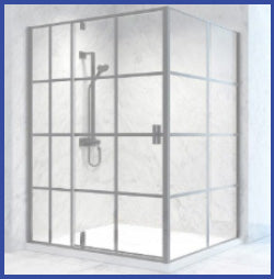 Shower Kits - Shower Kits with Glass - Sterling Glass Hardware