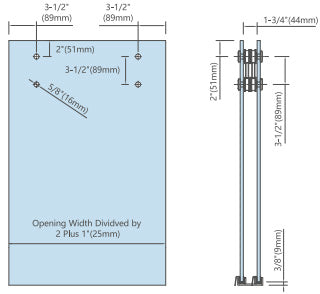 28001 Salem Series BI-Sliding Panel KIT