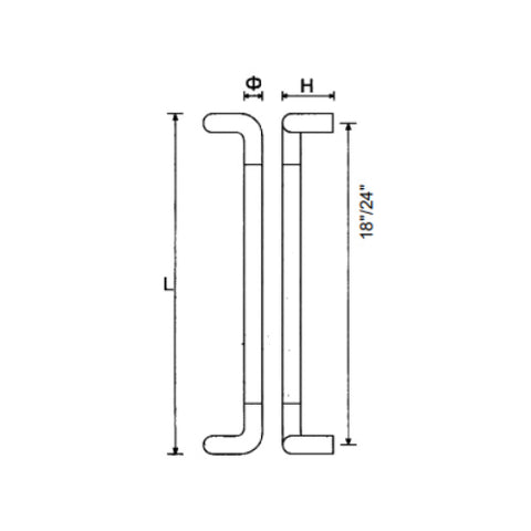 D PROFILE OFFSET HANDLE