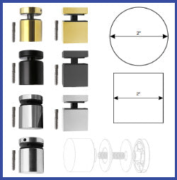 Pre Assembled Standoff Sterling Hardware