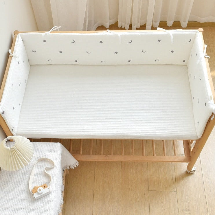 Crocodile Baby Braid Crib Bumper Cradle Decor Newborn Kids Pillow Cush
