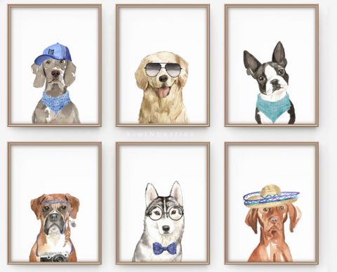 pet photo wall