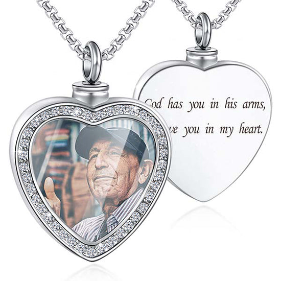 10x Urn Necklace Sublimation Blanks, Ashes Necklace, Memorial