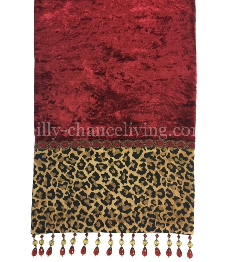 Cristmas_tabloe_runner0old_world_decor-decorative_table_runner-leopard_print_table_runner-reilly_chance_collection