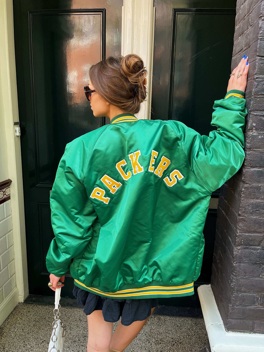 VTG  Green Bay Packers Chalk Line JacketサイズM