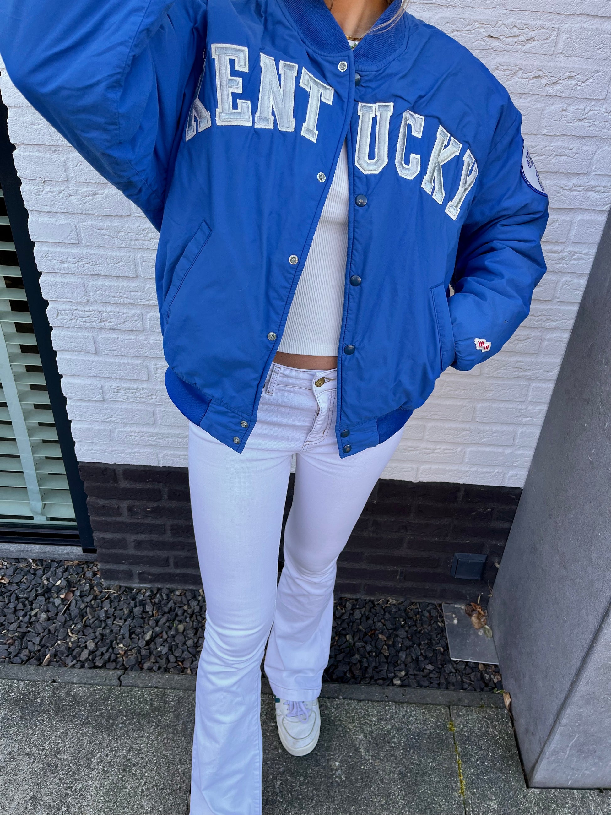 vintage Kentucky Wildcats bomber jacket | Stappers