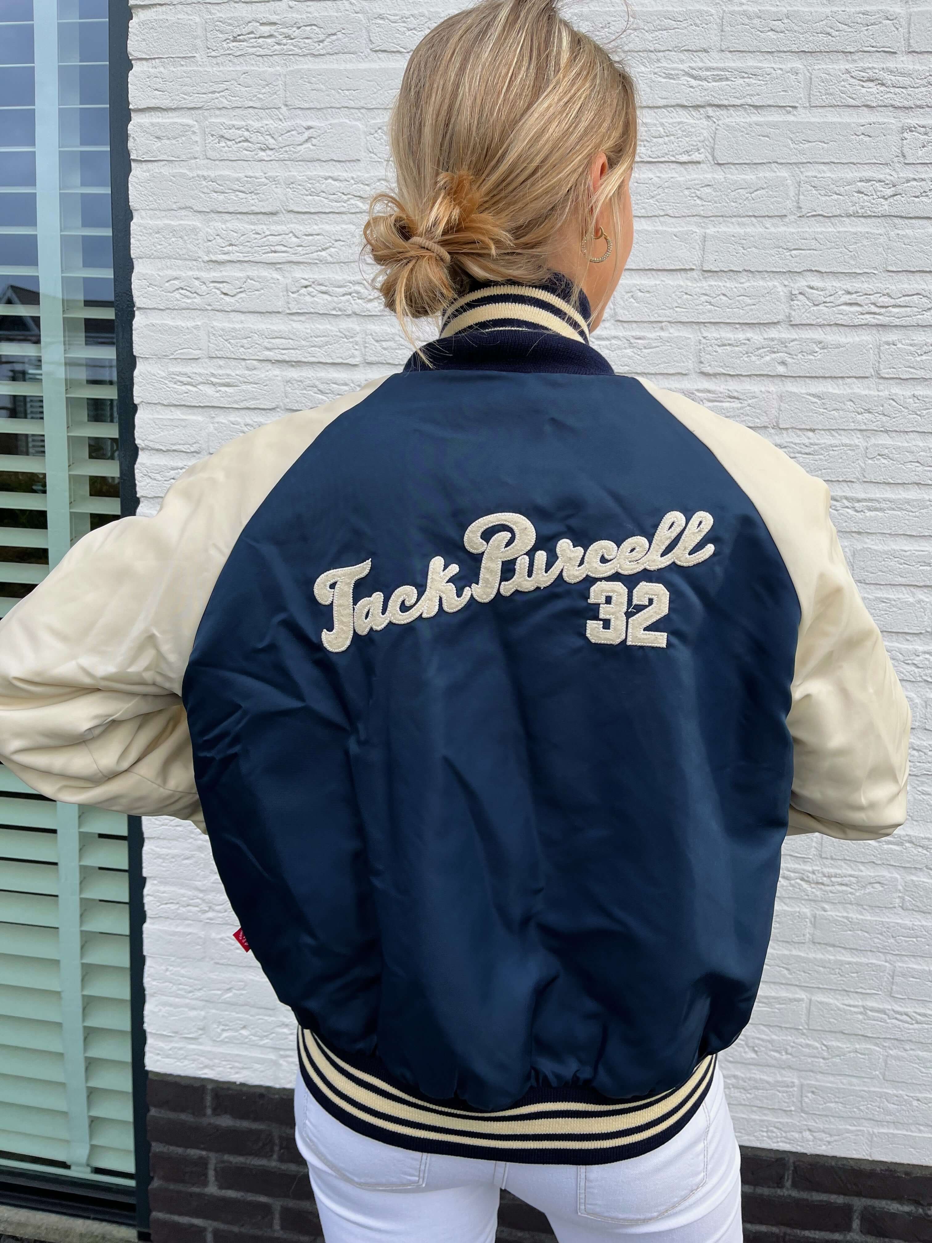 Jack Purcell Converse varsity jacket | Laura Stappers Vintage