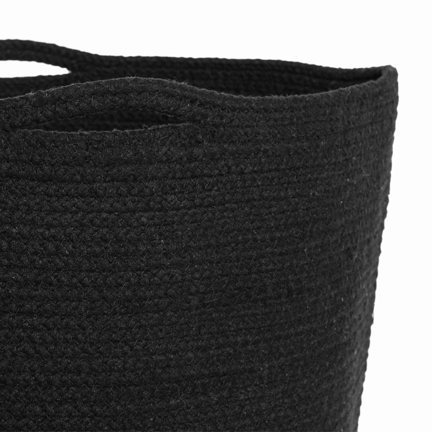 Cotton Utility Basket - Black