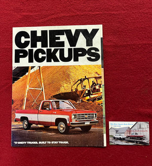 Brochure, 1977 Chevy Pickup Dealership Brochure - New Boyz Squarebody Rescue