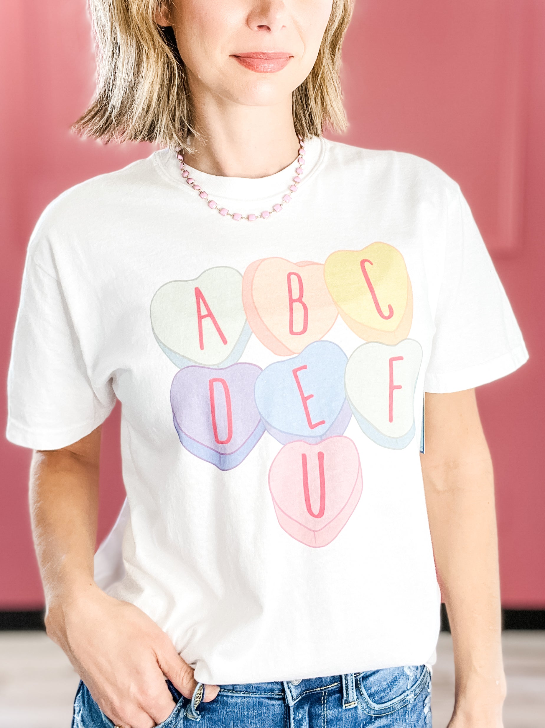 I Love You With All My Boobs Happy Valentine's Day Love Emma Shirt -  Thefirsttees