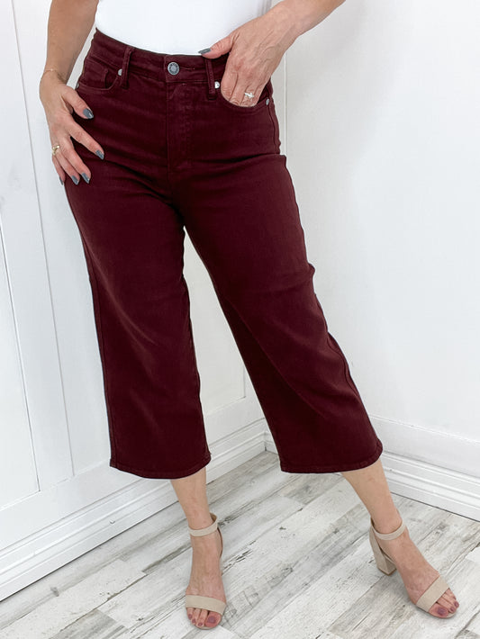 Judy Blue Laguna Hi-Rise Tummy Control Frayed Hem Flare Denim Jeans –  Emma Lou's Boutique