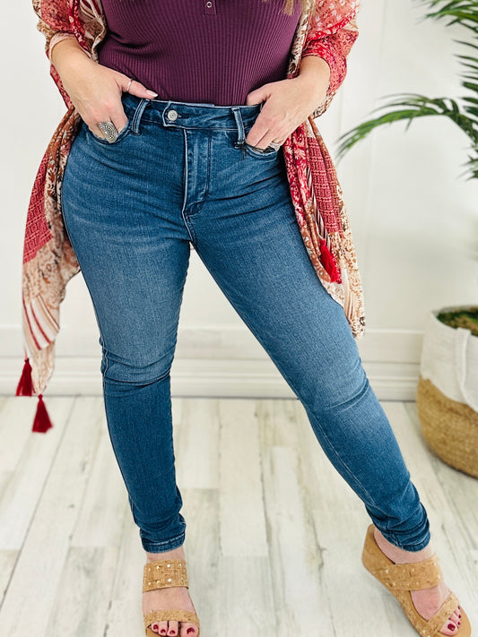 The Annabelle Judy Blue High Waisted Straight Leg Jeans – Emma