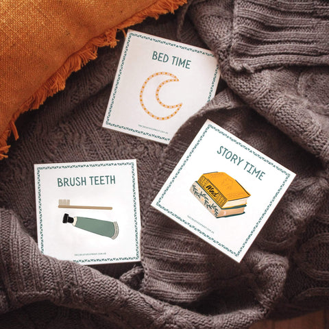 creative sprout routine cards