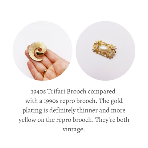 Examples of comparison brooches. 