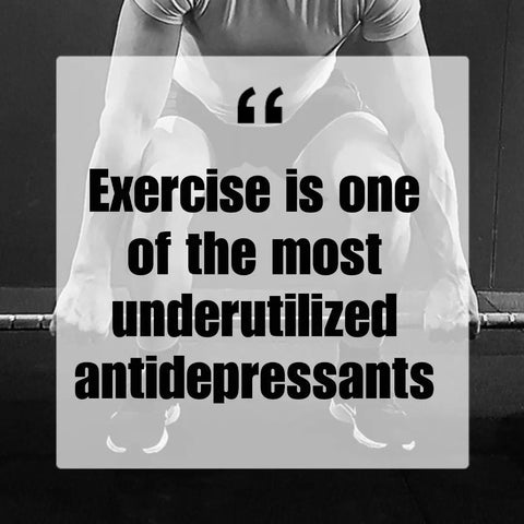 Exercise is one of the most underutilized antidepressants