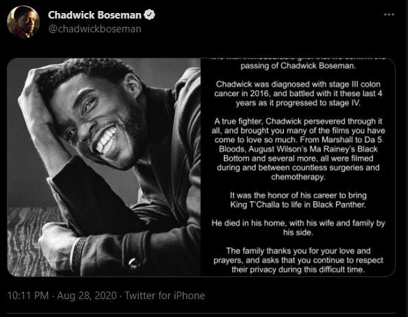 Chadwick Boseman