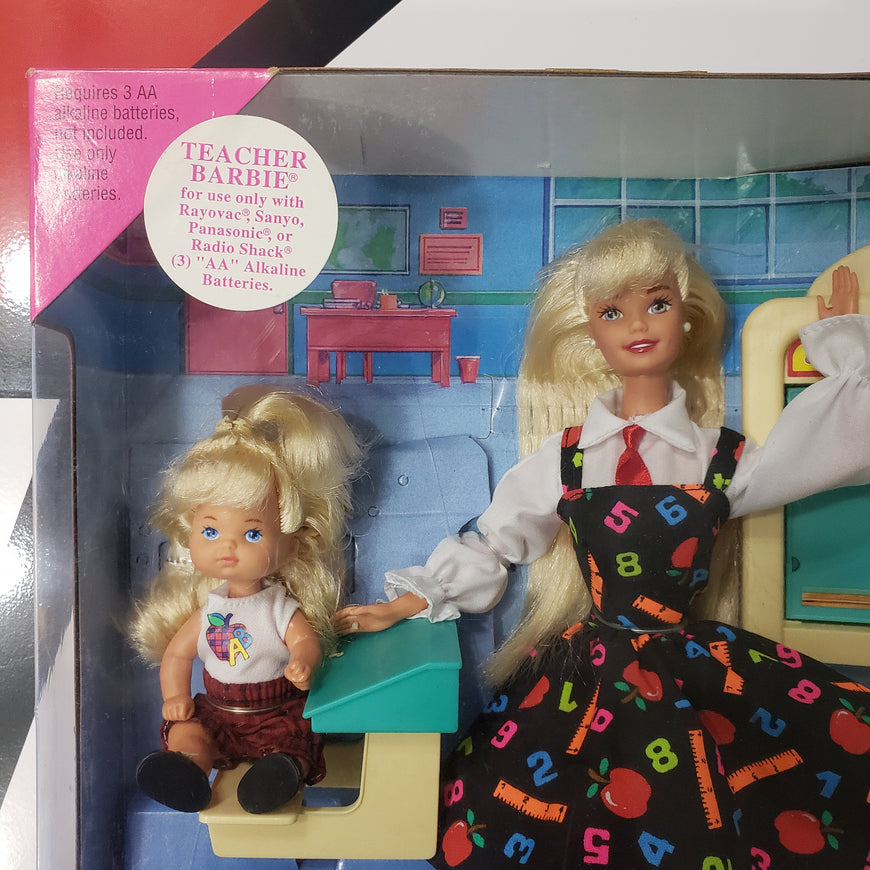 Vaag levering aan huis Absorberend Teacher Barbie Mattel Fashion Doll Blonde Original Release 1995 Rare E –  Farpoint Toys