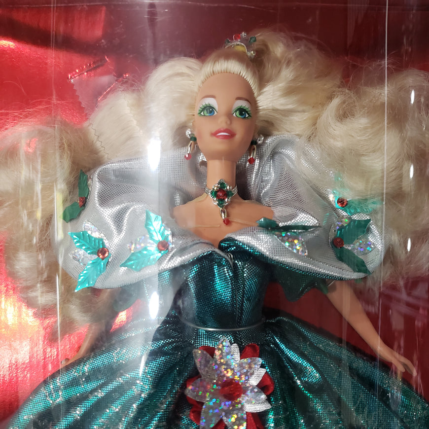 Begroeten natuurlijk Schandelijk Happy Holidays 1995 Barbie Mattel Fashion Doll Blonde Rare French Cana –  Farpoint Toys
