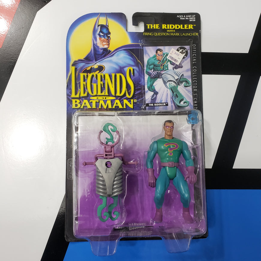 Kenner Legends of Batman The Riddler with Firing Question Mark Launche –  Farpoint Toys