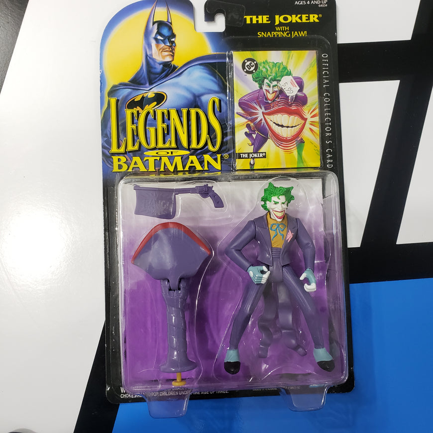 Kenner Legends of Batman The Joker with Snapping Jaw DC Comics Action –  Farpoint Toys