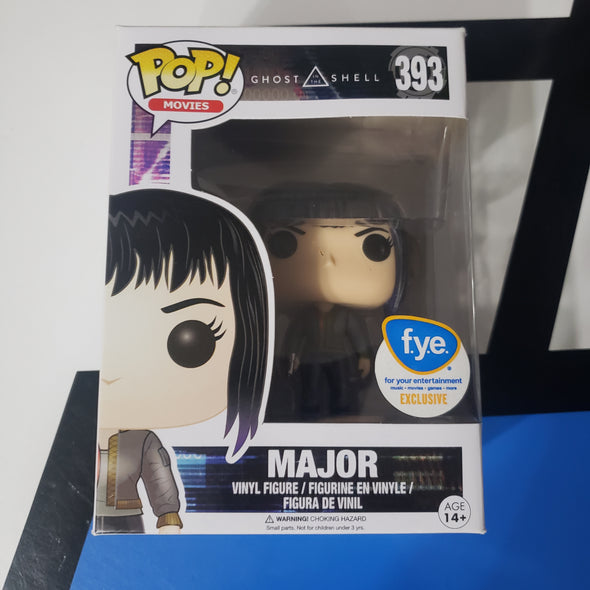 Pop Movies Ghost in the Shell Exclusive Major 393 Vinyl Figu – Toys