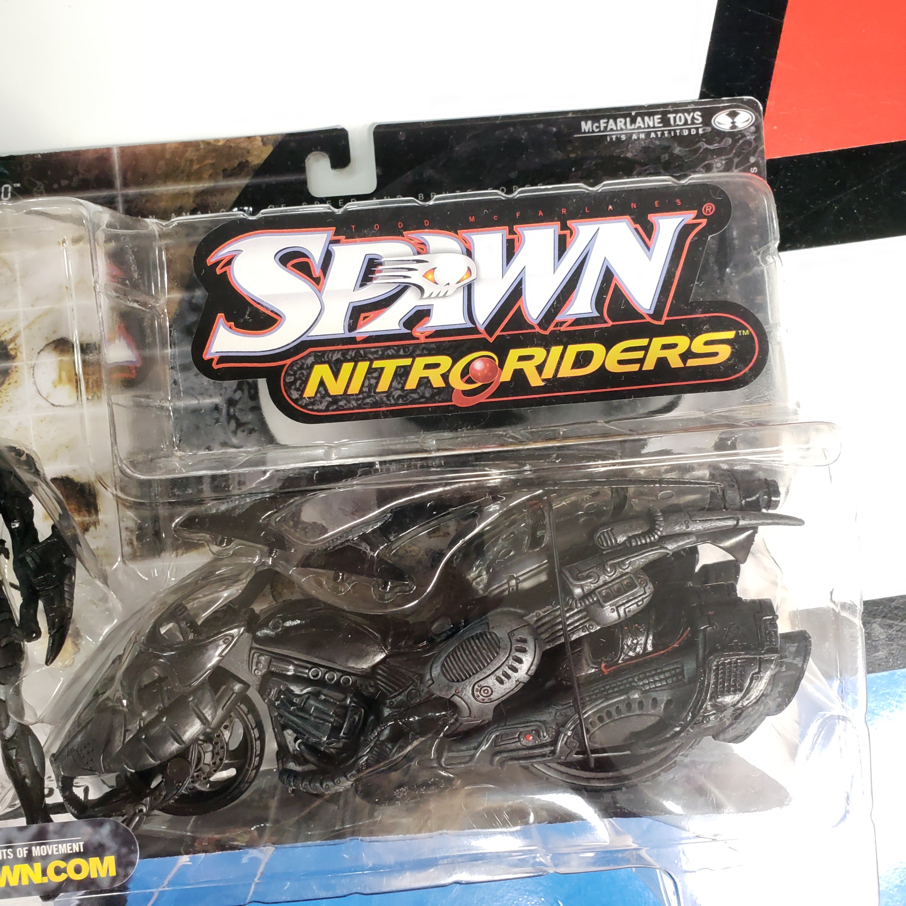 Spawn Nitro Riders Eclipse 5000 Motorcycle McFarlane Toys Action Figure