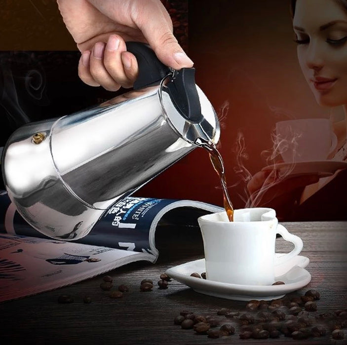 Vooruitgang rol Glad Percolator - Espressomaker - koffiezetapparaat - 12 Kops - RVS — Nour Shop  Amsterdam