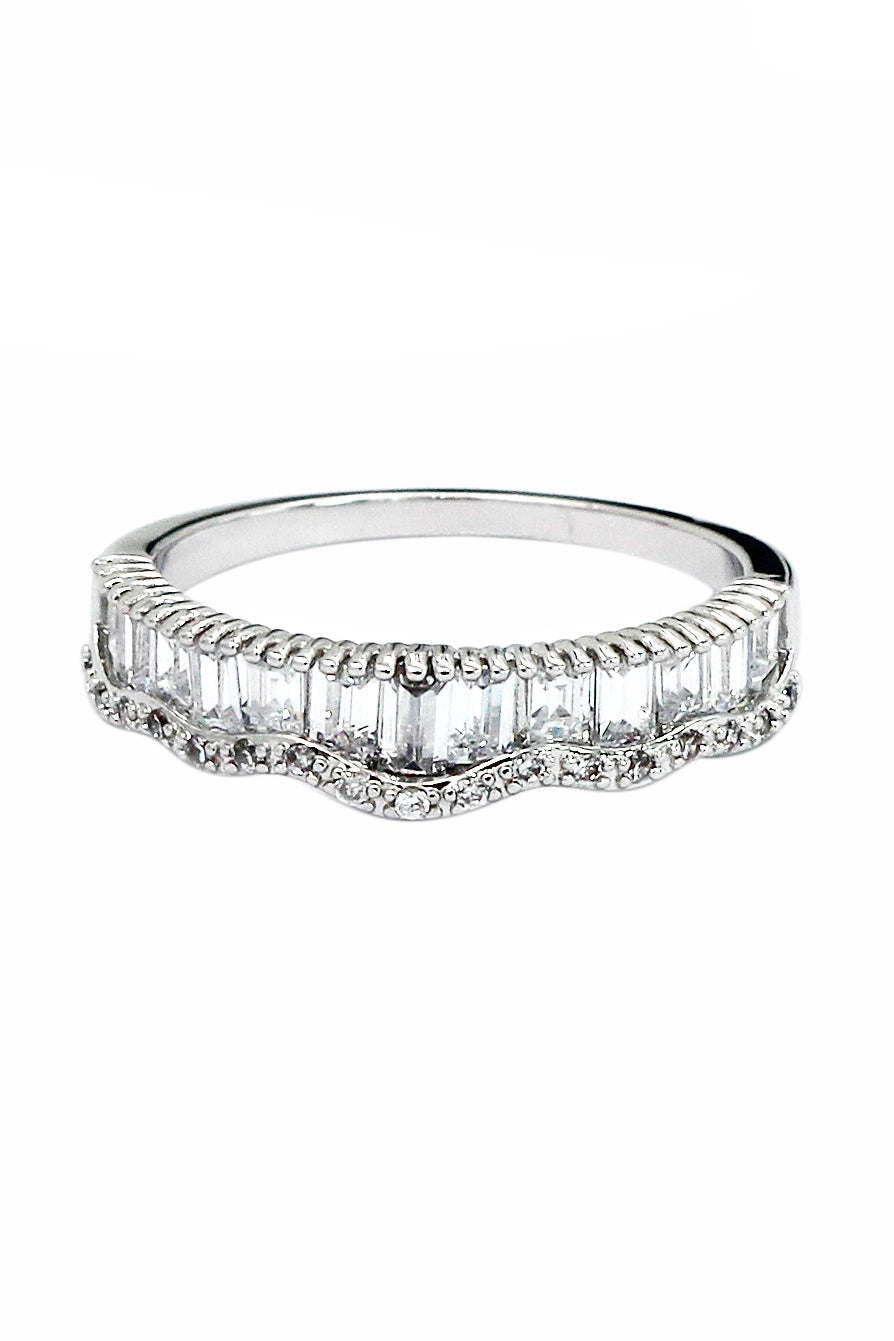 row of ladders side crystal ring