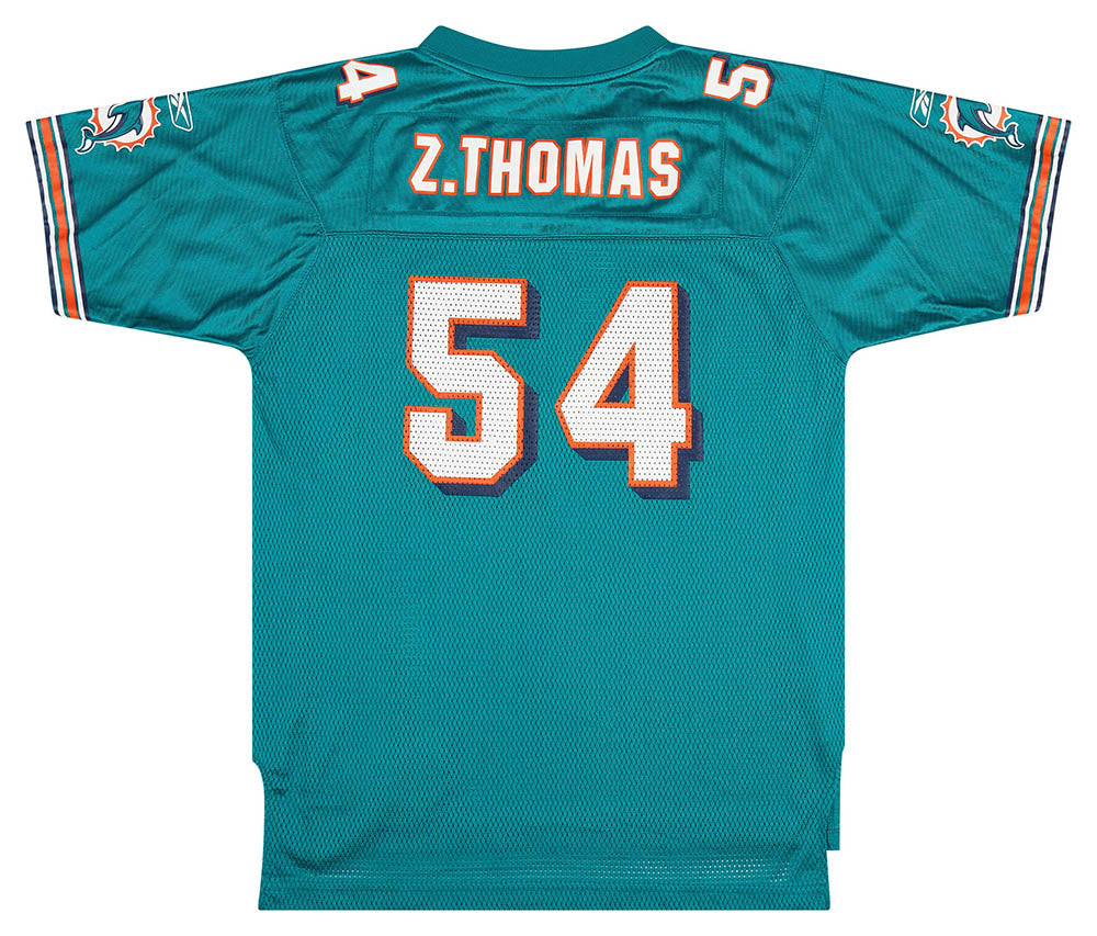 2010's MIAMI DOLPHINS NFL FLAG FOOTBALL REVERSIBLE JERSEY M