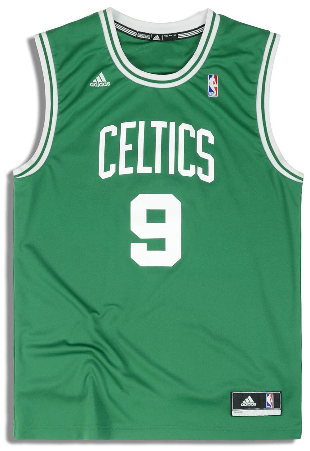 2010-14 CELTICS RONDO #9 ADIDAS JERSEY (AWAY) Y - Classic American Sports