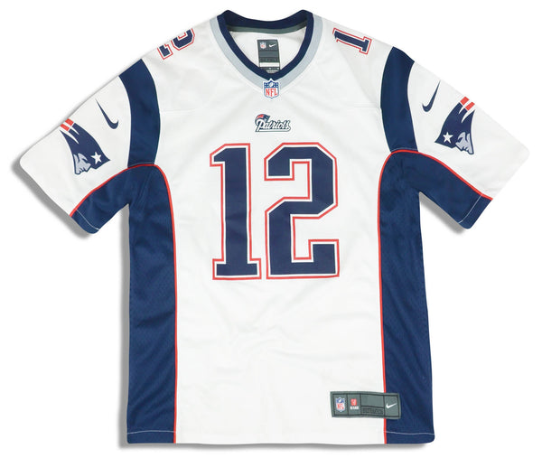 Nike Youth New England Patriots Mac Jones #10 Navy Game Jersey