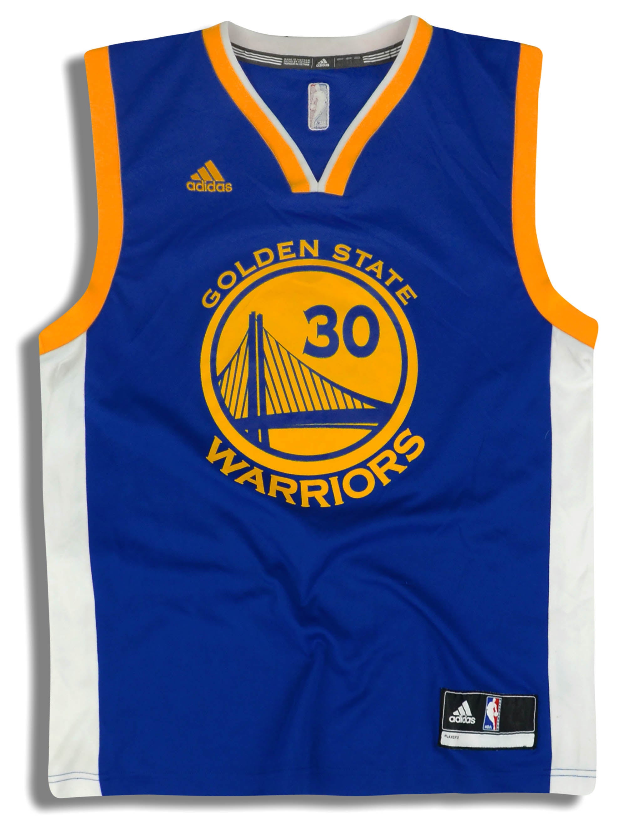 2014-17 GOLDEN STATE WARRIORS CURRY #30 ADIDAS XXS Classic American Sports