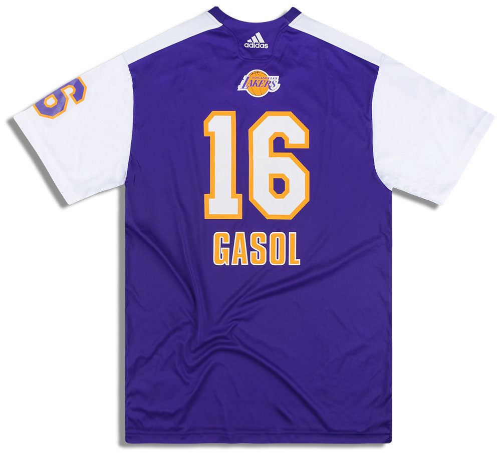 Pau Gasol Retired Jersey Tribute - Los Angeles Lakers - Sticker