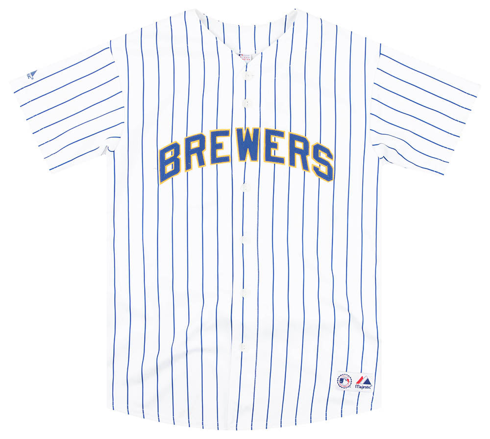 MLB Milwaukee Brewers (Christian Yelich) Men's Replica Baseball Jersey