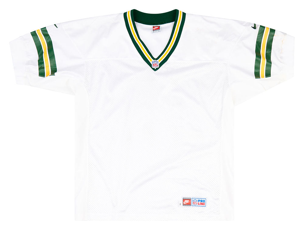 1997-00 GREEN BAY PACKERS AUTHENTIC NIKE JERSEY (AWAY) 3XL - Classic  American Sports