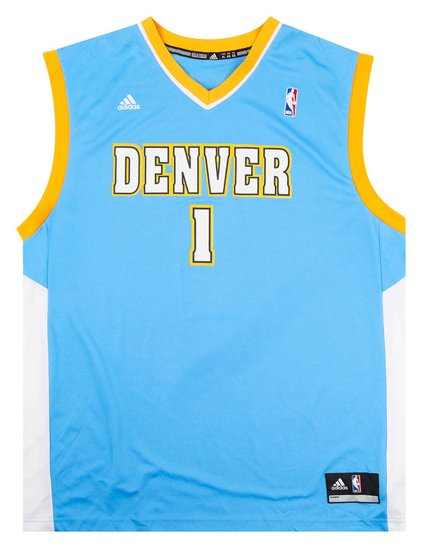 2010-11 DENVER NUGGETS BILLUPS #1 ADIDAS JERSEY