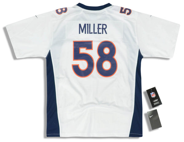 Lot Detail - 2012 Von Miller Game Used & Signed Denver Broncos Jersey  (Sports Investors Authentication, McGahee LOA & Beckett)