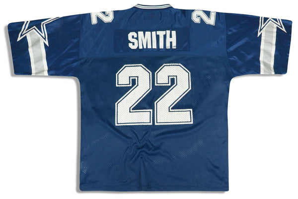 Mitchell & Ness Emmitt Smith Dallas Cowboys Navy 1995 Authentic Throwback Retired Player Jersey