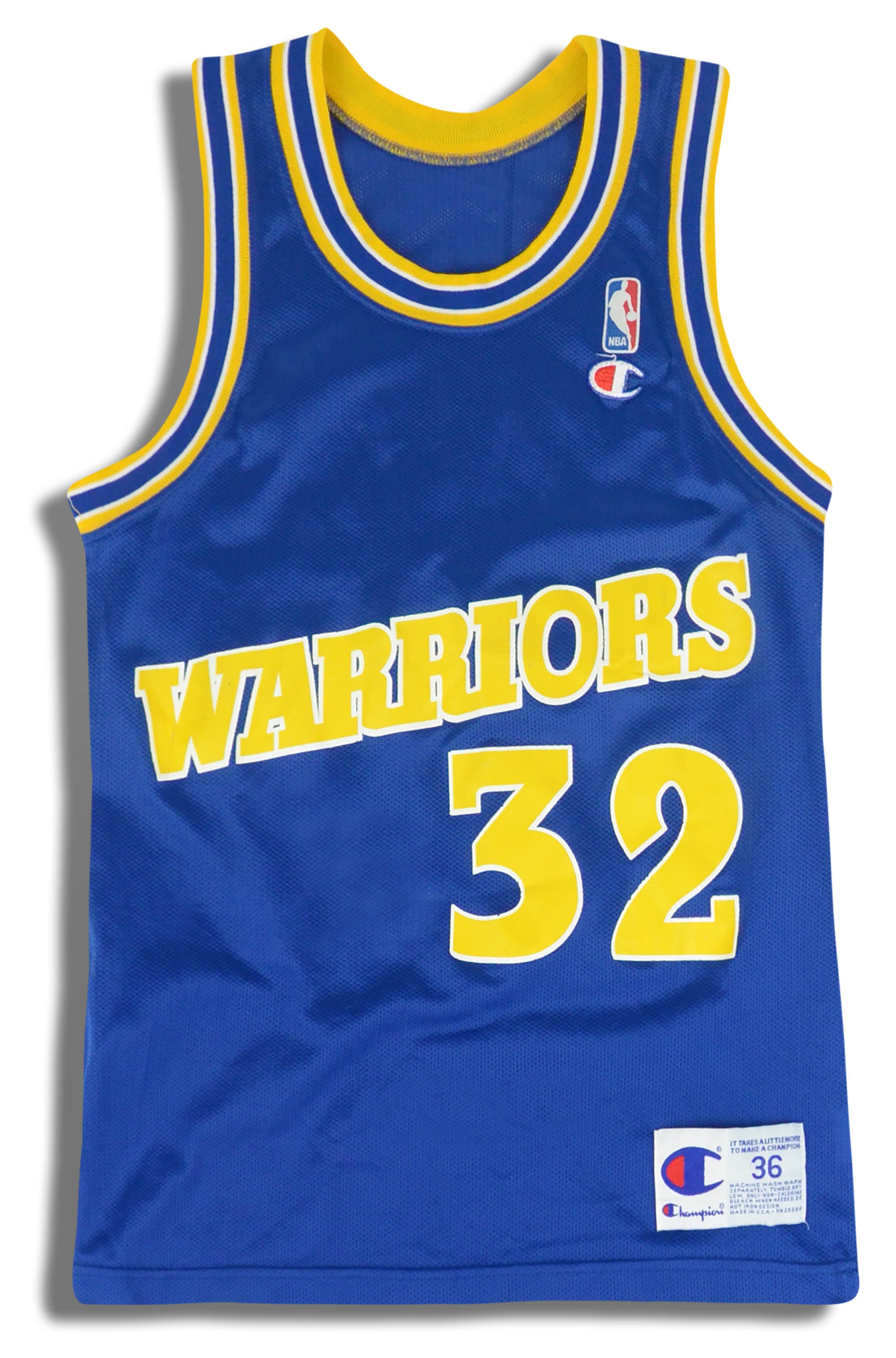 Draymond Green Unsigned Golden State Warriors Blue Adidas Swingman Jersey  Size L Stock #177423