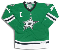 Dallas Stars No9 Mike Modano Green CCM Throwback Youth Stitched Jersey