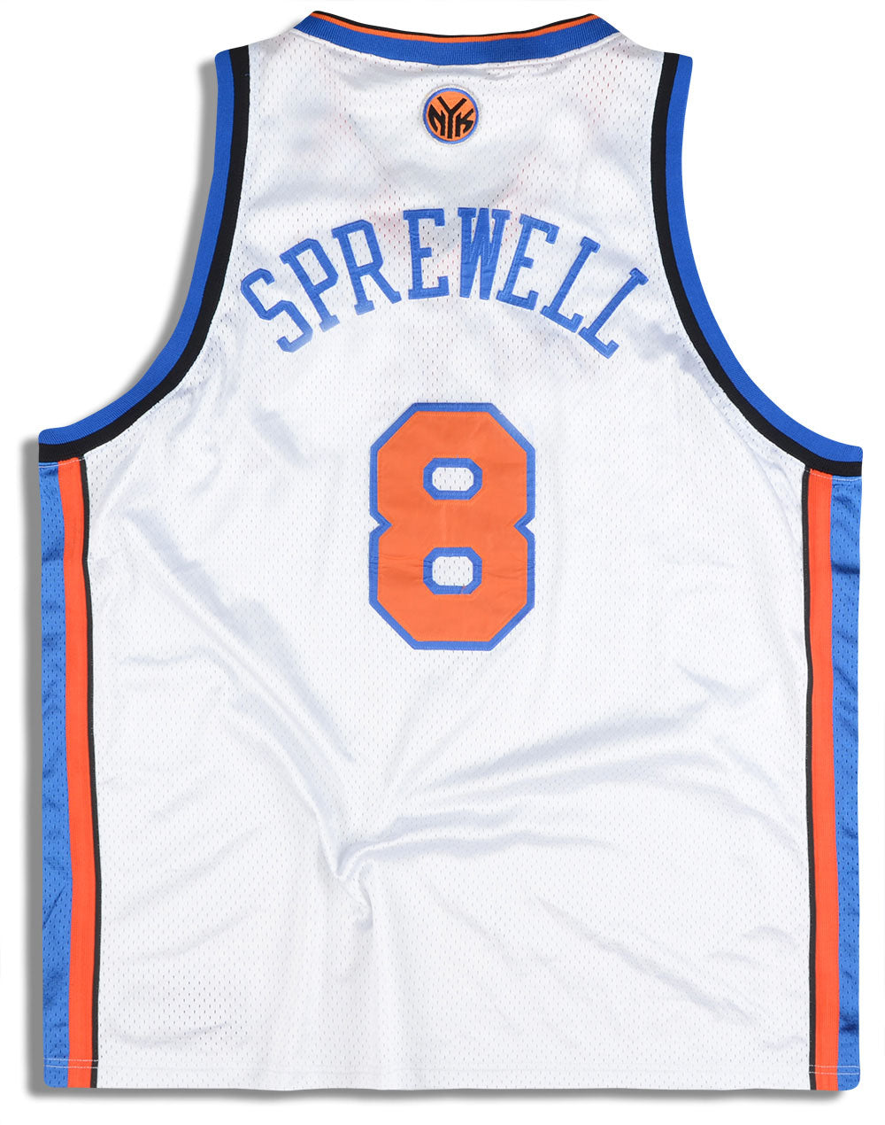 Complete NEW YORK KNICKS Outfit Lot W/ Sprewell NBA CHAMPION