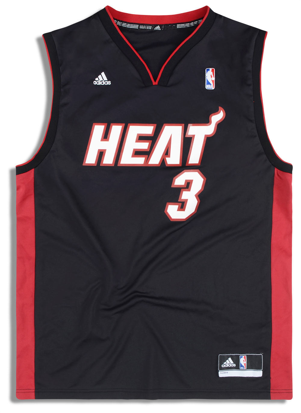 MIAMI HEAT WADE #3 ADIDAS JERSEY (AWAY) - Classic Sports