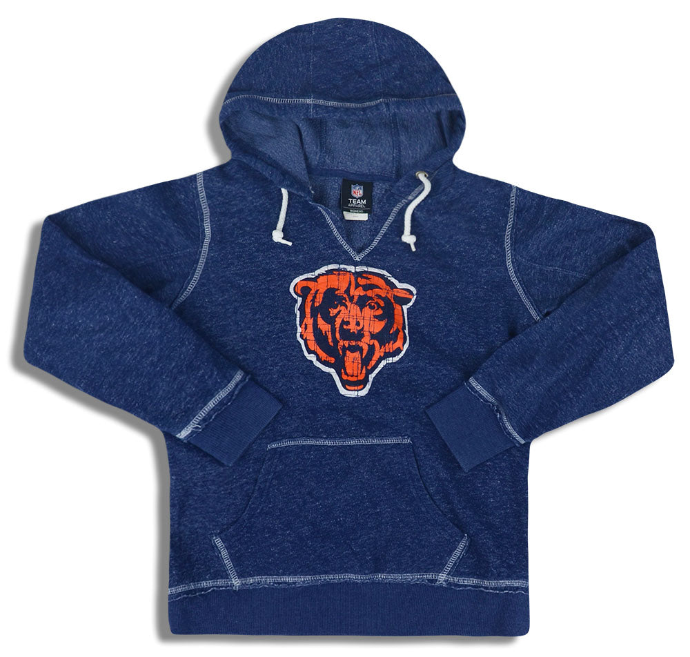 Youth Navy Chicago Bears Team Tie-Dye Pullover Hoodie