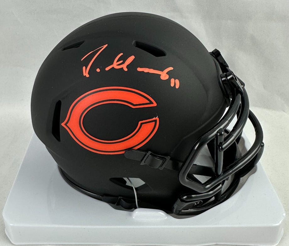 Devin Hester Signed Helmet - PR KR Goat Full Size Replica JSA COA