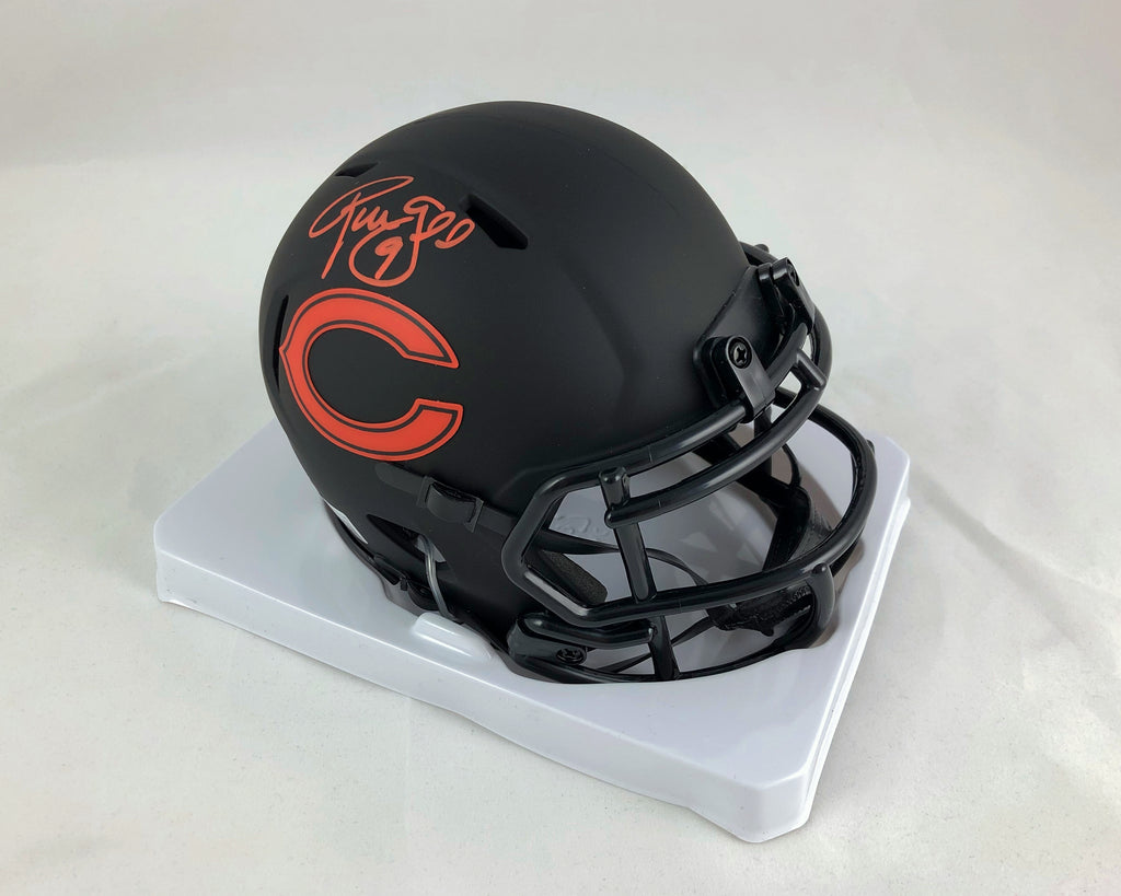 Robbie Gould Autographed Chicago Bears Mini Helmet - Silver Ink: BM  Authentics – HUMBL Authentics