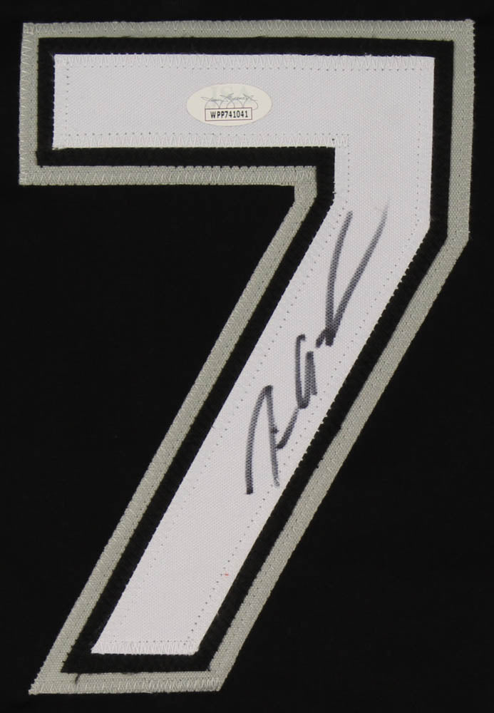 Eloy Jimenez Autographed Black Alternate Jersey