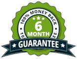 Six Month Money Back Guarantee