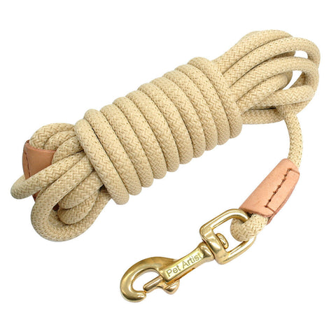 Longe pour Chien Beige